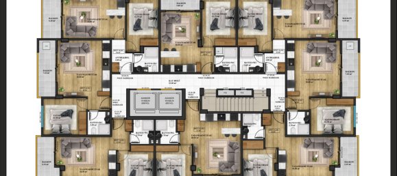 Apartment 1+1 in Mersin, Turkey No. 16786 10