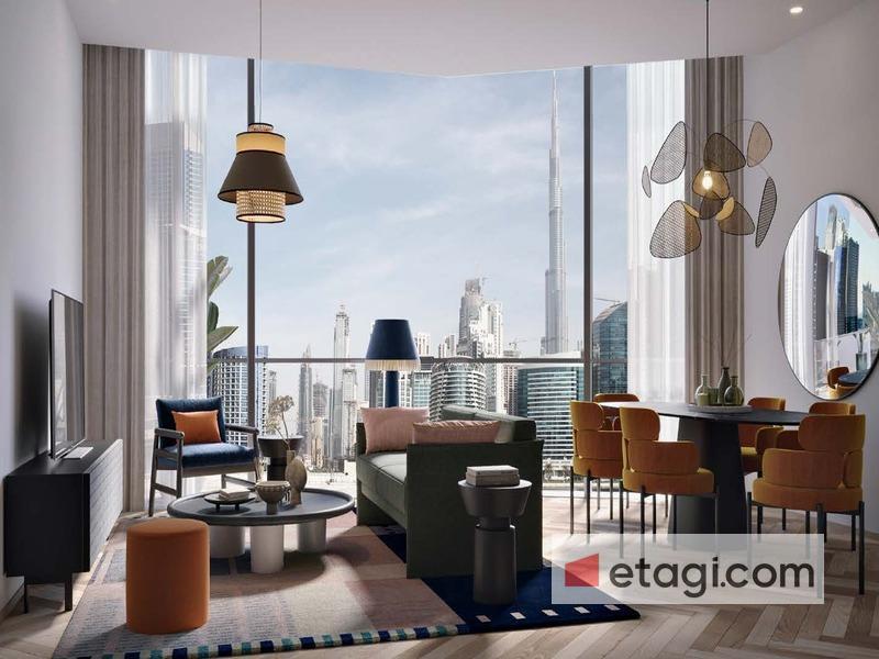 Квартира с 1 спальней в Бизнес-Бэй, ОАЭ № 38409