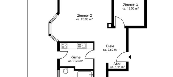 2 Schlafzimmer Wohnung in München, Germany, Nr. 370800 11