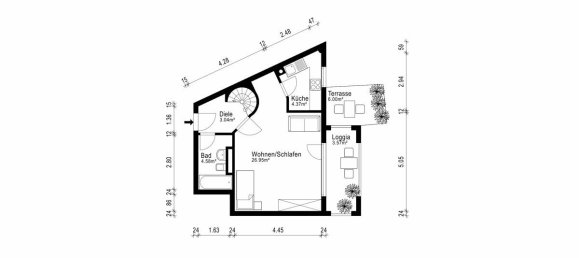 Duplex T1 em Munich, Germany N.º 363751 12