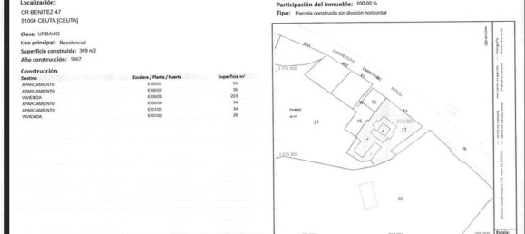 Casa de 8 dormitorios en Ceuta, Spain No. 191393 3