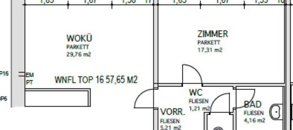 2 rooms Apartment in Fischamend, Austria No. 155881 10