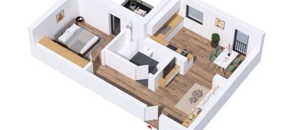 2 rooms Apartment in Elmen, Austria No. 93821 2