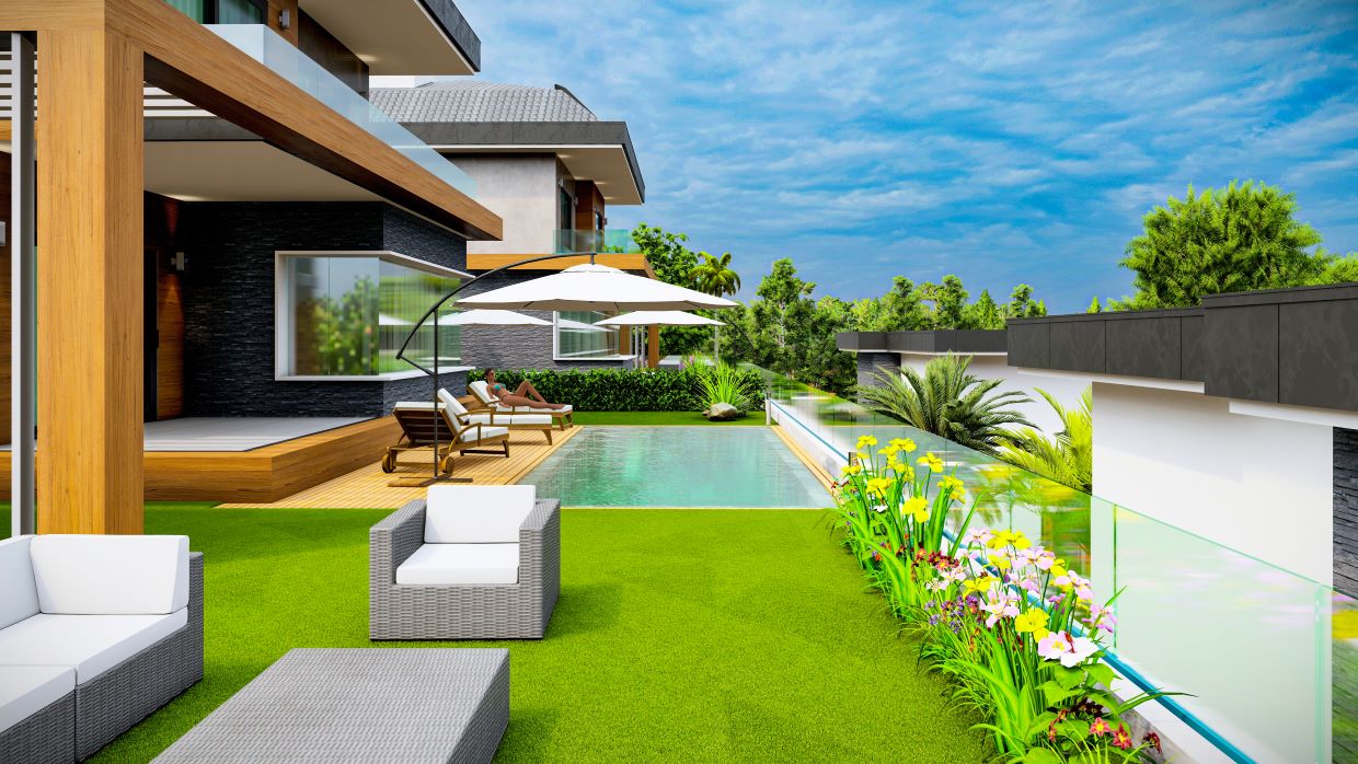 Villa 4+1 in Kargicak, Turkey No. 8613