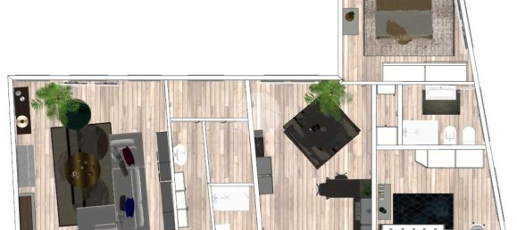 3 rooms Apartment in Caluso, Italy No. 41225 10