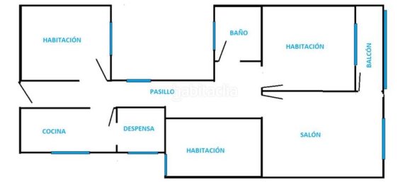 Apartamento de 3 dormitorios en Almería, Spain No. 168180 22