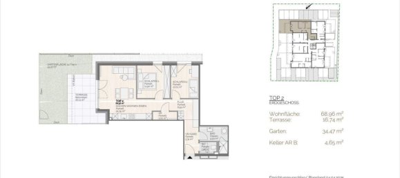 3 rooms Apartment in Ried im Innkreis, Austria No. 247957 5