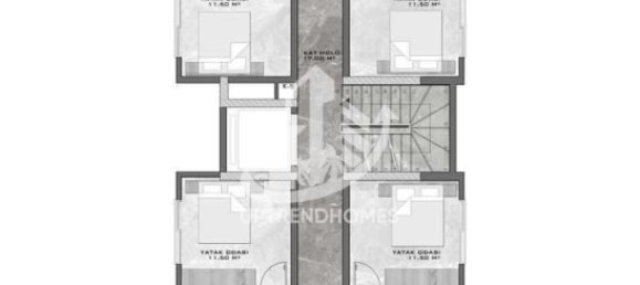 Квартира 1+1 в Каргыджак, Турция № 5620 16