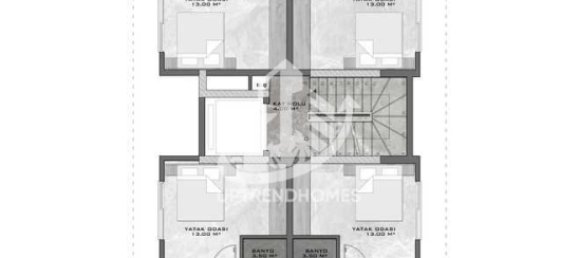 Квартира 1+1 в Каргыджак, Турция № 5620 23