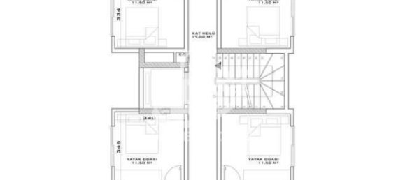 Квартира 1+1 в Каргыджак, Турция № 5620 18