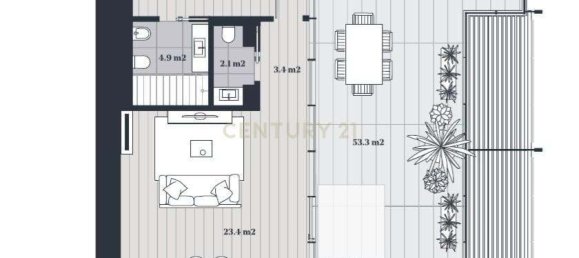1 Schlafzimmer Gewerbliche Immobilie in Lisbon, Portugal, Nr. 140966 30