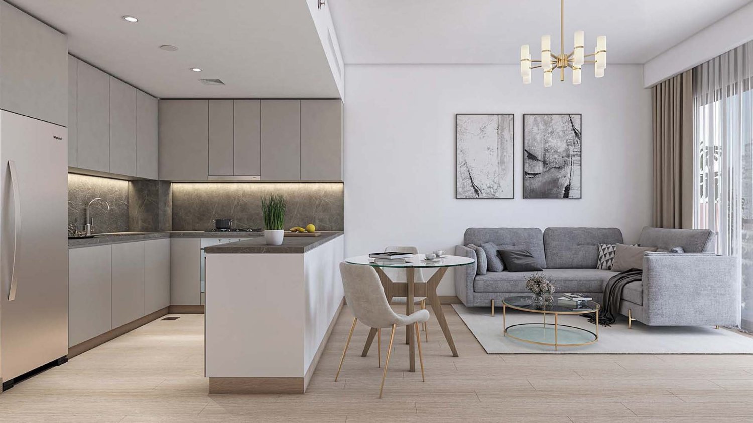 2 bedrooms Apartment in AZIZI CENTRAL, Al Furjan, UAE No. 60607