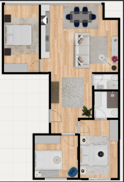 3 Schlafzimmer Wohnung in Lisbon, Portugal, Nr. 155857