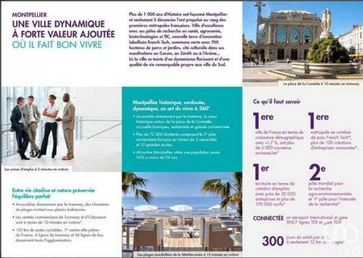 Estúdio em condomínio em Montpellier, France N.º 30458