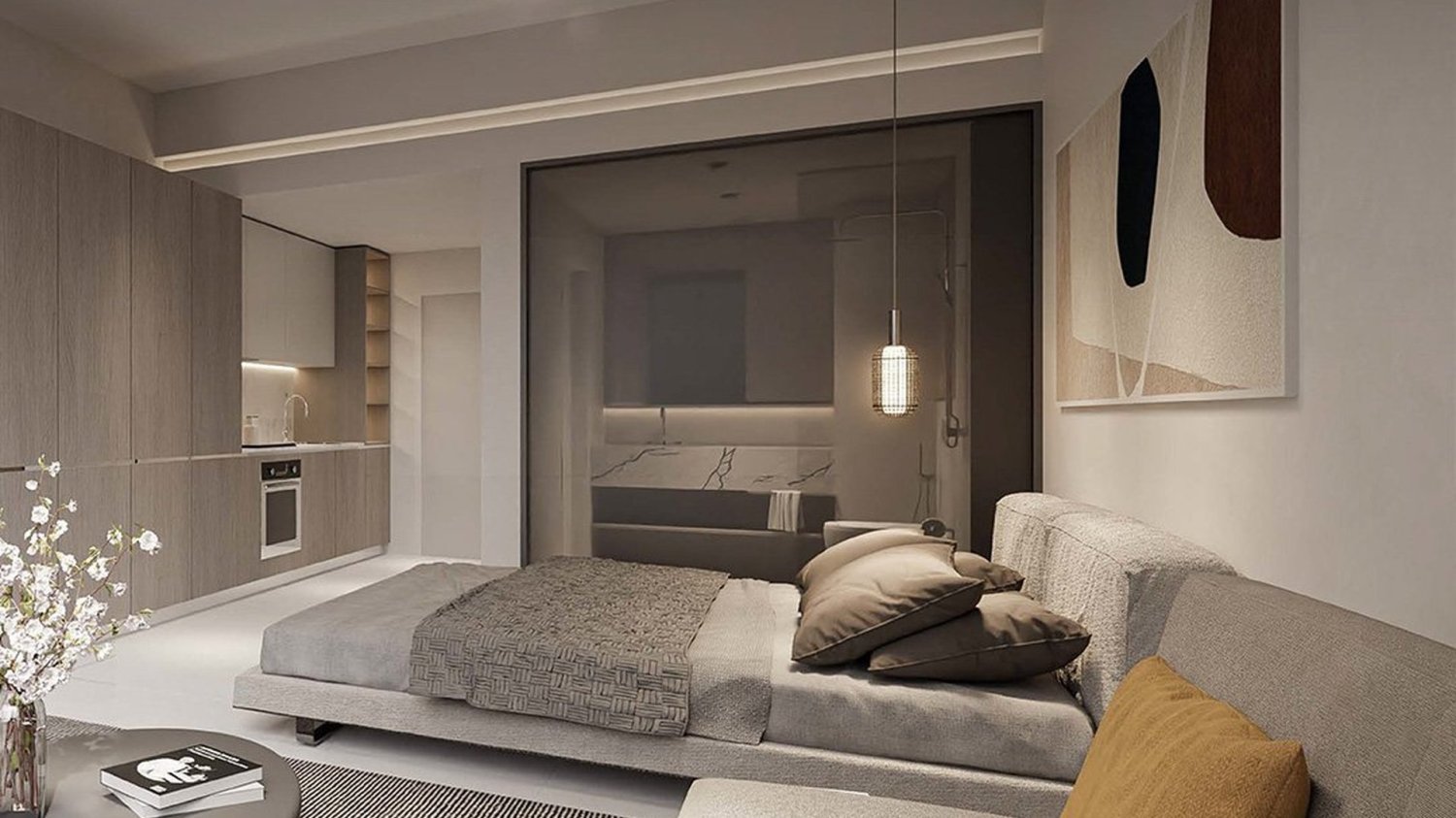 1 غرف نوم شقة في THE RESIDENCE BY PRESTIGE ONE, دائرة قرية جميرا, UAE رقم 60252