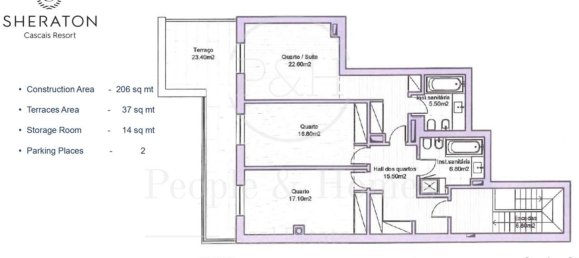 3 chambres Duplex à Cascais, Portugal No. 134444 44