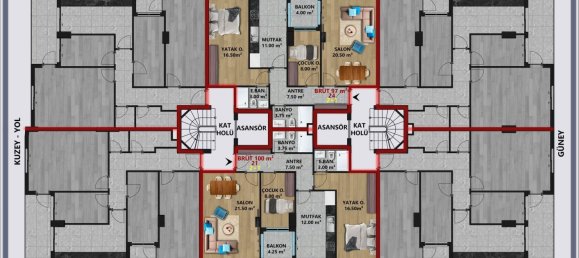 Apartment 2+1 in Antalya, Turkey No. 23261 5