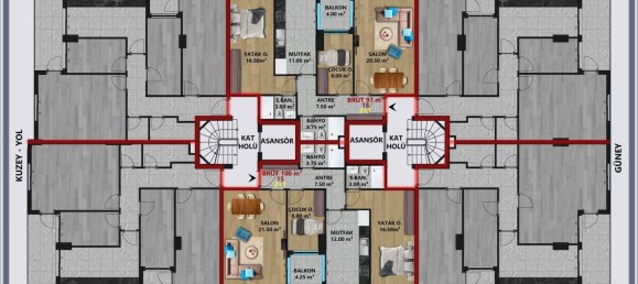 Apartment 2+1 in Antalya, Turkey No. 23261 7