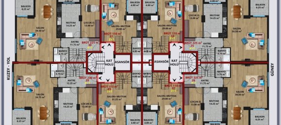 Apartment 2+1 in Antalya, Turkey No. 23261 8