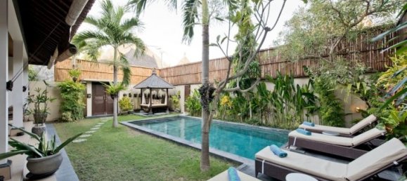 2 dormitorios villa en alquiler en Kerobokan, Badung, Bali, Indonesia № 3486 4