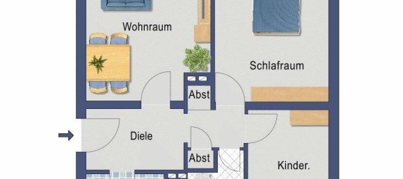 3-salle Appartement à Dusseldorf, Germany No. 77093 9