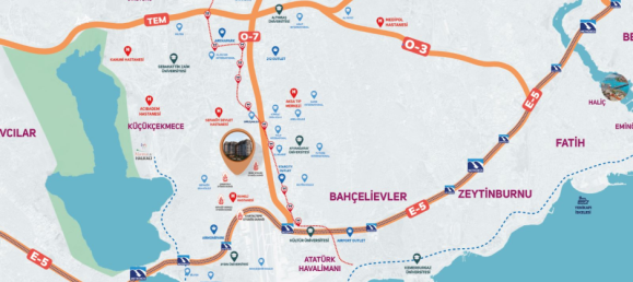 Apartment 1+1 in Küçükçekmece, Turkey No. 27729 15