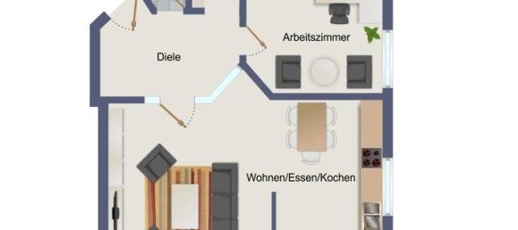 3 rooms Apartment in Steinfurt, Germany No. 191702 9