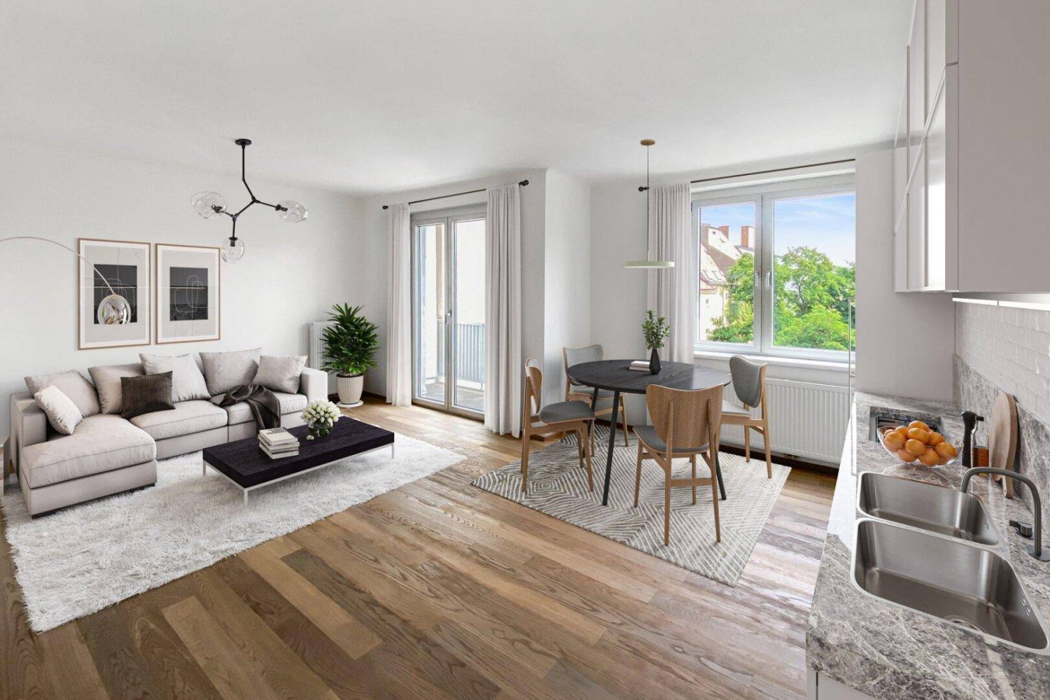 3 rooms Apartment in Vienna, Austria No. 146231