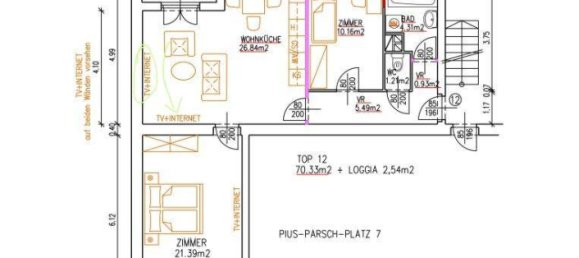 3 rooms Apartment in Vienna, Austria No. 146231 24