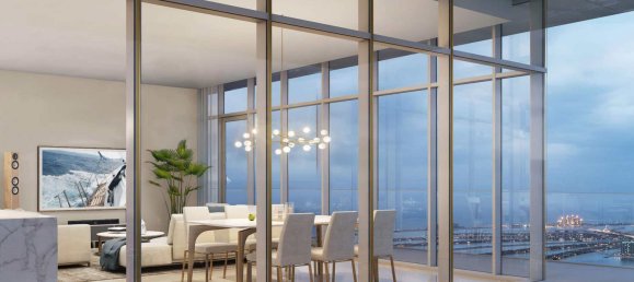 Квартира с 2 спальнями в MARINA VISTA, Dubai Harbour, ОАЭ № 58041 3