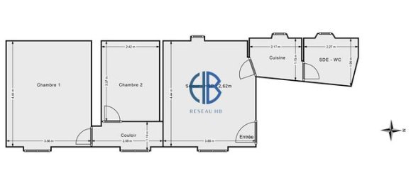 2 Schlafzimmer Wohnung in Aubervilliers, France, Nr. 357043 18