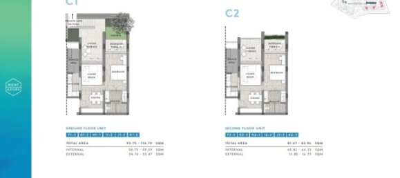 Кондоминиум  с 2 спальнями в Камала, Таиланд № 12348 15
