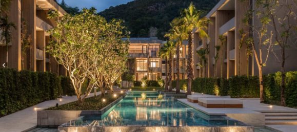 Кондоминиум  с 2 спальнями в Камала, Таиланд № 12348 2