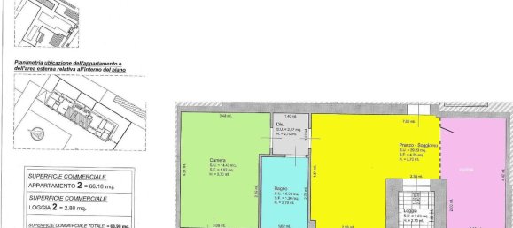 2 rooms Apartment in Montechiarugolo, Italy No. 138609 21