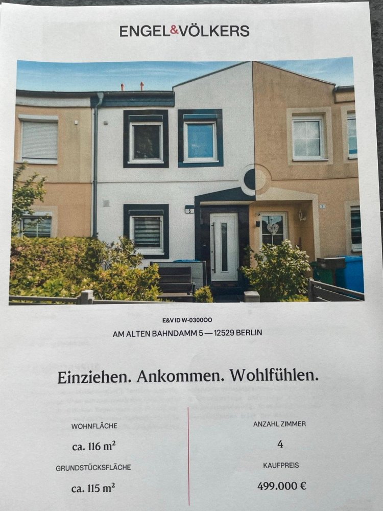 Adosado de 4 habitaciónes en Dahme-Spreewald, Germany No. 360374