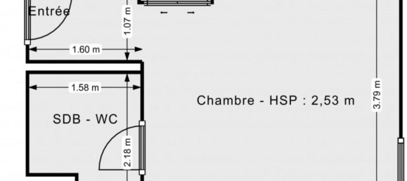 Studio in Paris, France No. 329841 2