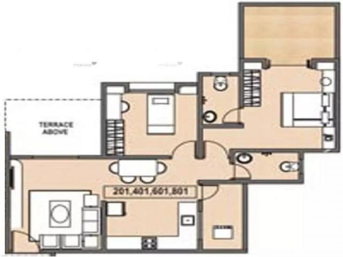 Casa T2 em Pune, India N.º 46336