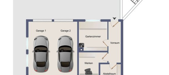 Бунгало с 5 комнатами в Баден-Вюртемберг, Германия № 22686 11