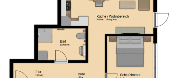 1 bedroom Apartment in Munich, Germany No. 266652 17