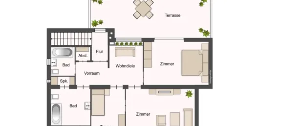 10غرفة عقار تجاري في Westend, Germany رقم 90379 4