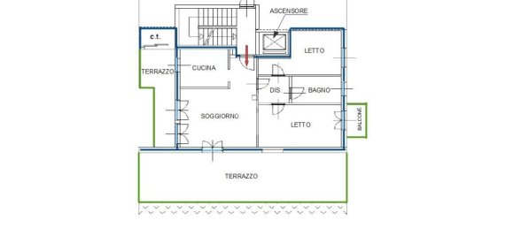 2 Schlafzimmer Wohnung in Colorno, Italy, Nr. 301304 15