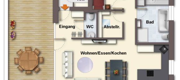 Пентхаус с 3 комнатами в Дорнбирн, Австрия № 28000 8