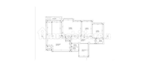 Квартира с 4 спальнями в Рим, Италия № 200728 19