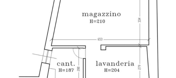 3 rooms Apartment in Pasturo, Italy No. 6493 17