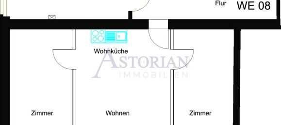 Квартира с 3 комнатами в Лихтенраде, Германия № 62595 12