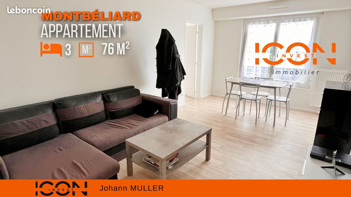 3 bedrooms Apartment in Montbeliard, France No. 325971