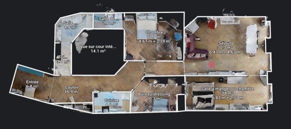 4 bedrooms Apartment in Paris, France No. 177545 91