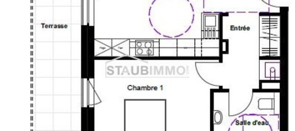 2 Schlafzimmer Doppelhaus in Village-Neuf, France, Nr. 251353 19