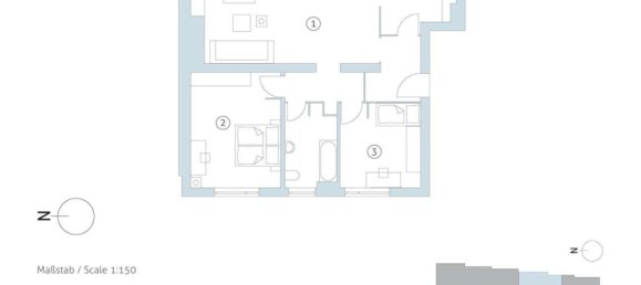 2 Schlafzimmer Wohnung in Dahlem, Germany, Nr. 94334 16