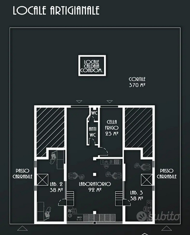 Imóvel comercial em Uta, Italy 250 m² N.º 293535